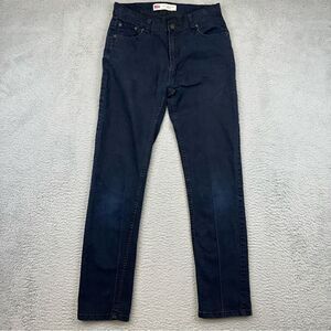 Levis 502 Jeans Girls 18 Regular Blue Dark Wash Faded Tapered Leg Denim‎ Casual